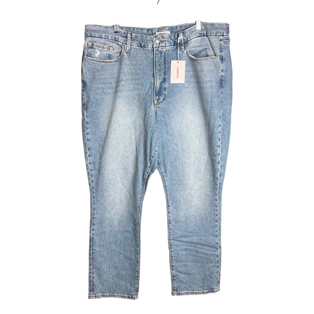 Good American Good Classic Jeans Plus Size 20 Skinnyish High Rise GL386T NWT